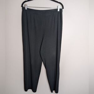 Ming Wang Black Knit Pants sz PL